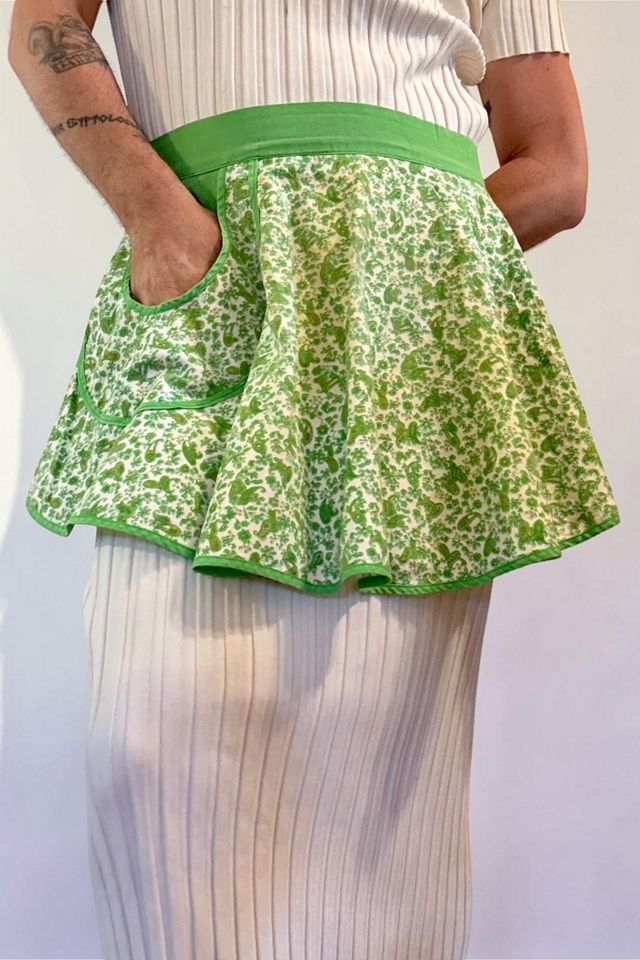 1950s Handmade Paisley Apron Selected by Personal Choice #1