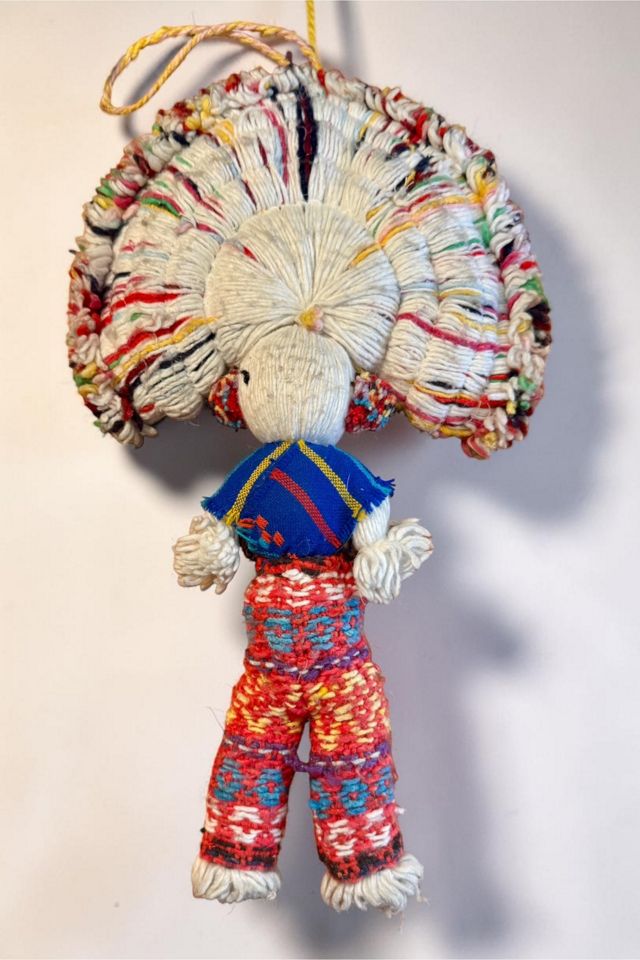 Vintage Handmade Male Folk Art Doll Selected by Personal Choice #1