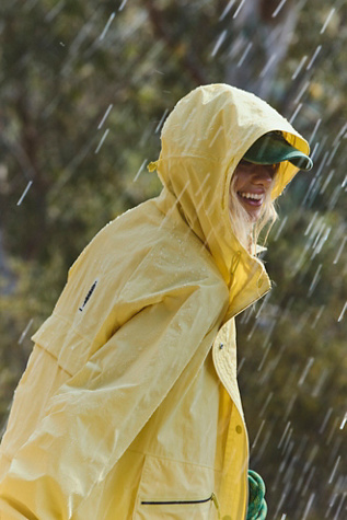Singin' In The Rain Packable Waterproof Jacket