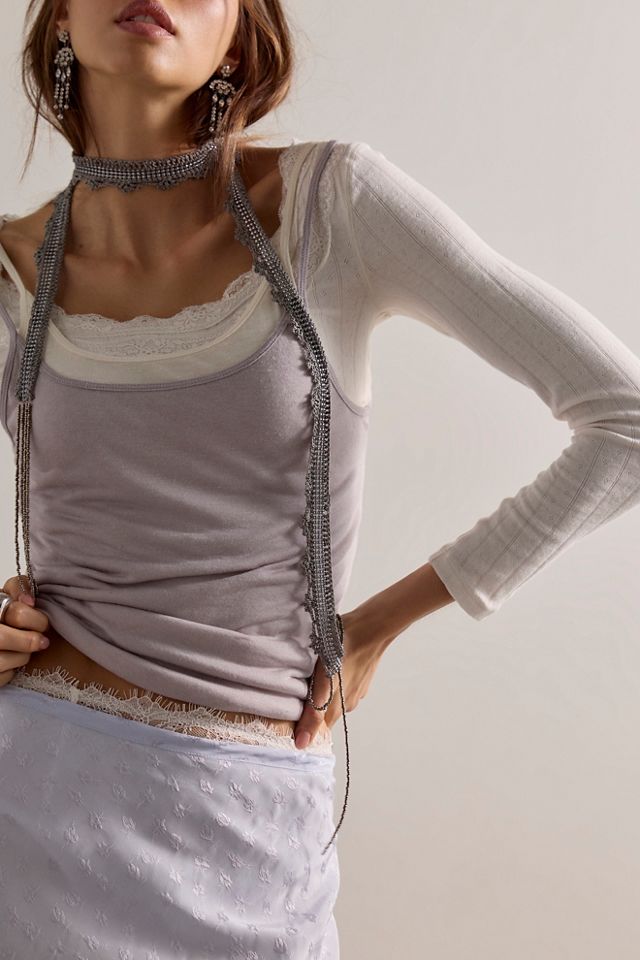 Classic Keepsake Pointelle Long Sleeve #3