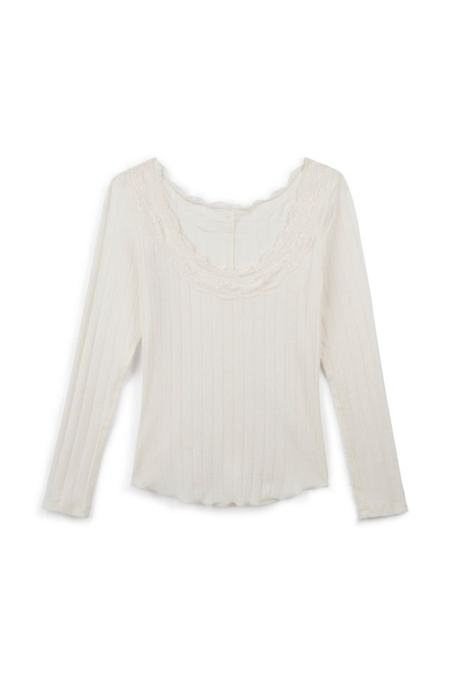 Classic Keepsake Pointelle Long Sleeve #4