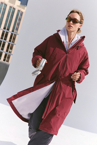 Outbound Waterproof Fleece-Lined Long Parka by Free People Movement