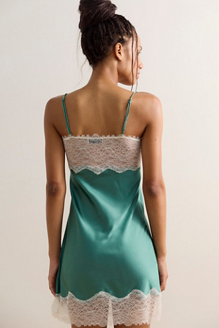 Женское платье Wild Lovers Francesca Mini Slip, цвет: Нефритовый зелёный — фото 2