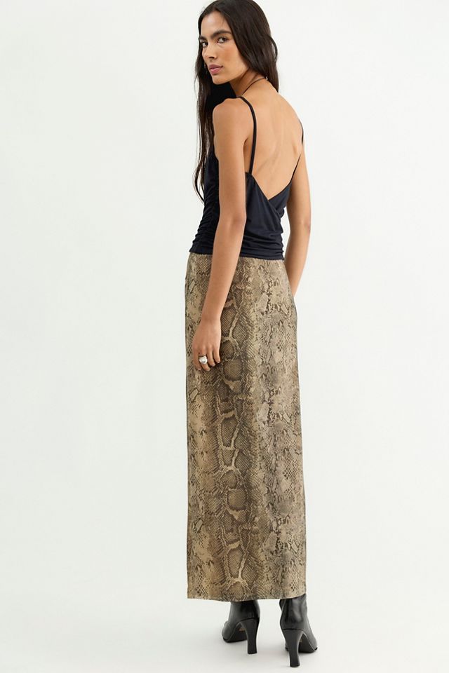 FP One Stella Printed Column Maxi Skirt #1