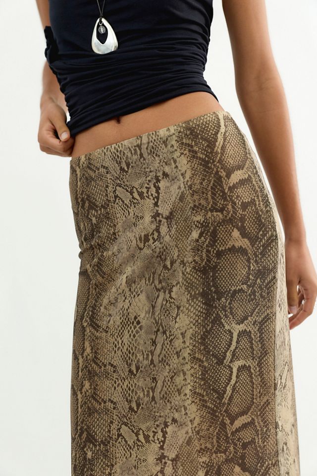 FP One Stella Printed Column Maxi Skirt #3