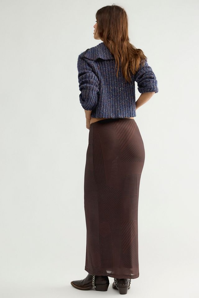 Jupe longue colonne imprimée Stella FP One #2