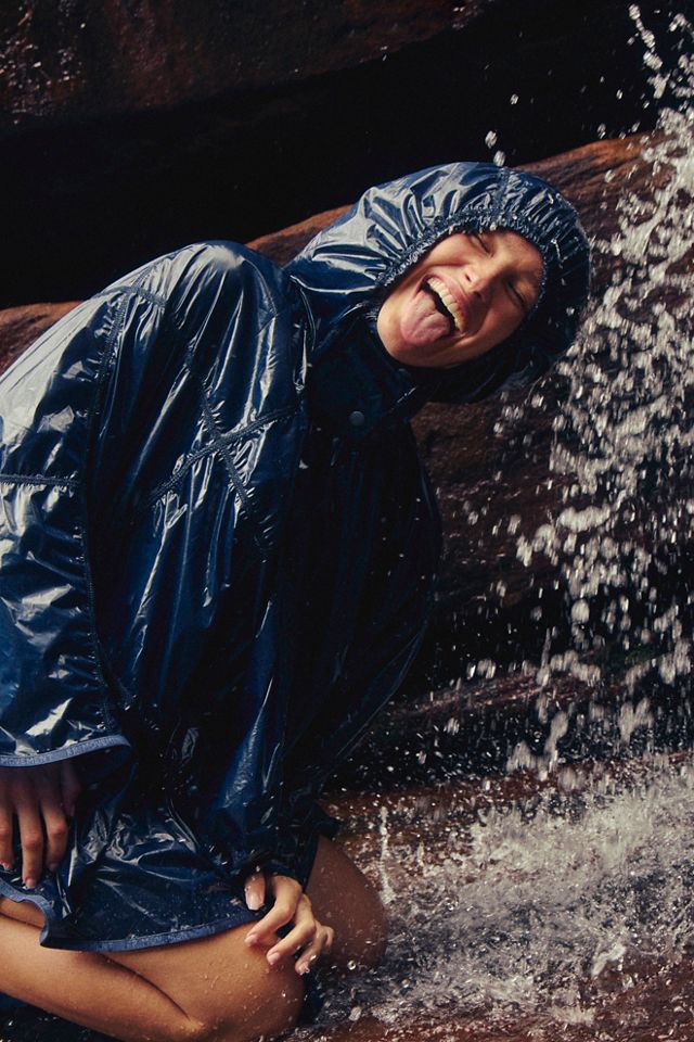Rain Drop Packable Poncho #3