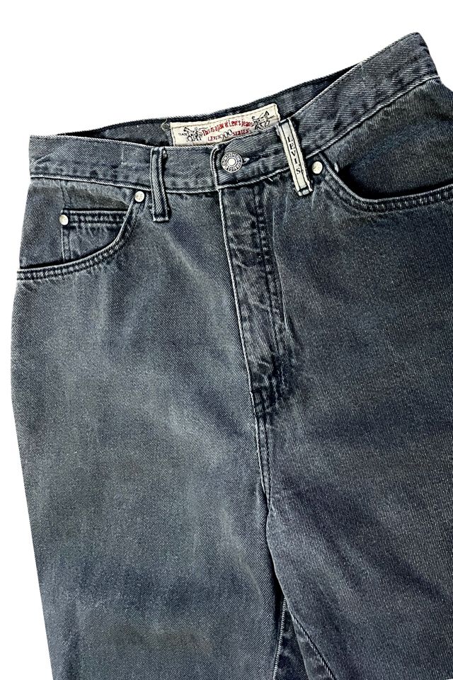 Vintage Levi's Black  Denim Mom Jeans Selected By Ankh By Racquel #1