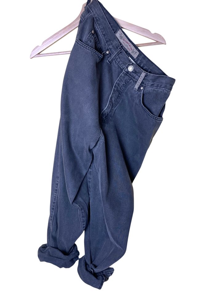 Vintage Levi's Black  Denim Mom Jeans Selected By Ankh By Racquel #2