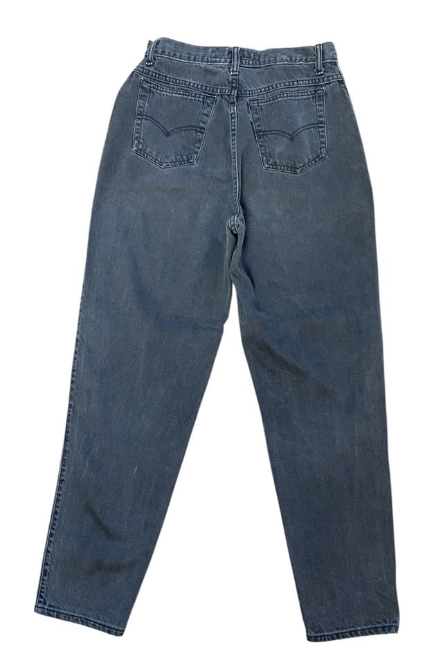 Vintage Levi's Black  Denim Mom Jeans Selected By Ankh By Racquel #3