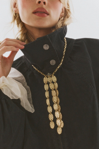 Zinnia Drop Necklace