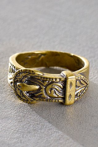 Alkemie Belt Buckle Ring