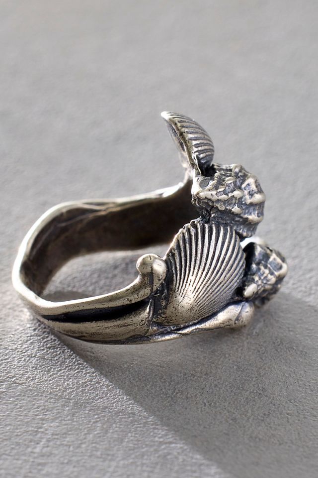 Alkemie Sterling Silver Shell Bouquet Ring #2