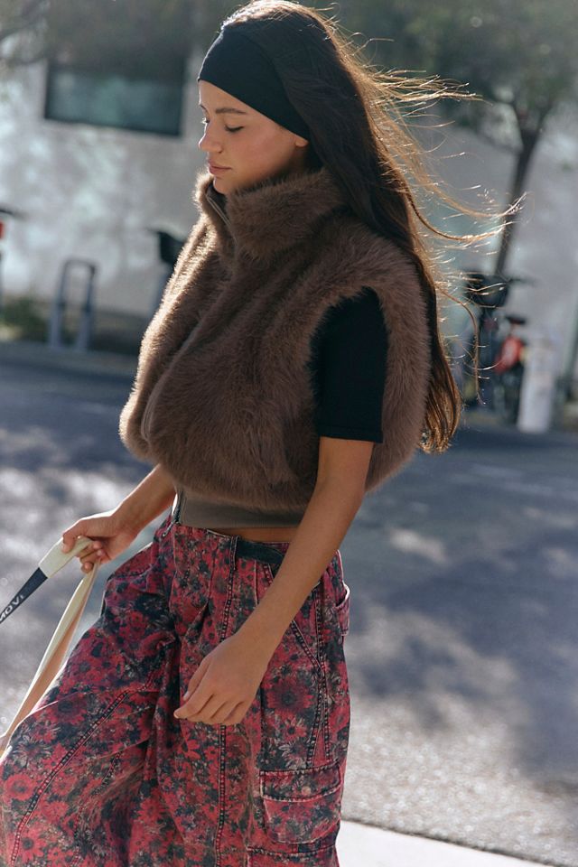 Fur Factor Reversible Vest #2