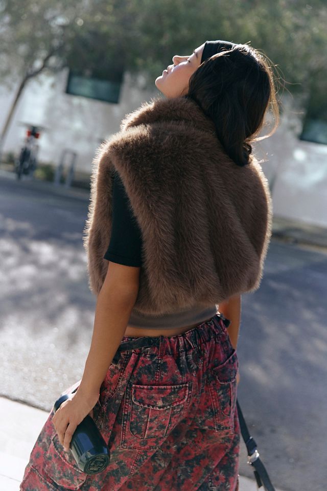 Fur Factor Reversible Vest #1