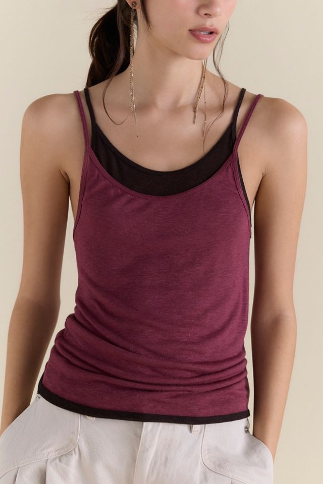 Stackable Sheer Twofer Tank #4