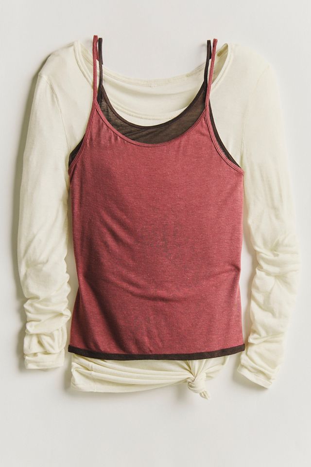 Stackable Sheer Layering Long Sleeve #5