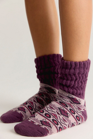 Носки Slouch, 2 шт. — Free People, цвет: Ягодный — фото 3