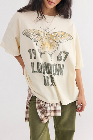 Daydreamer Fleetwood Mac London 1967 Oversized Tee by Free People