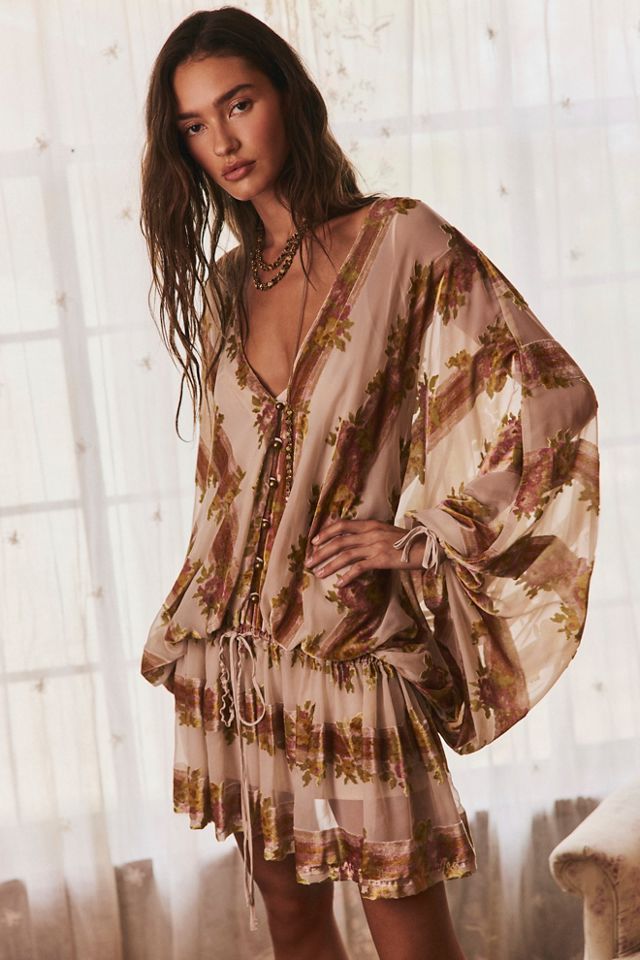 Rosey Rows Mini Dress #3