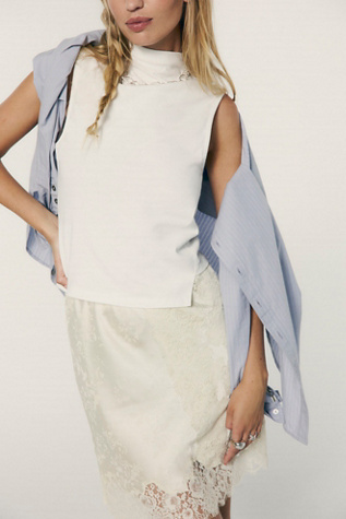 Don't Tell Mini Slip Skirt