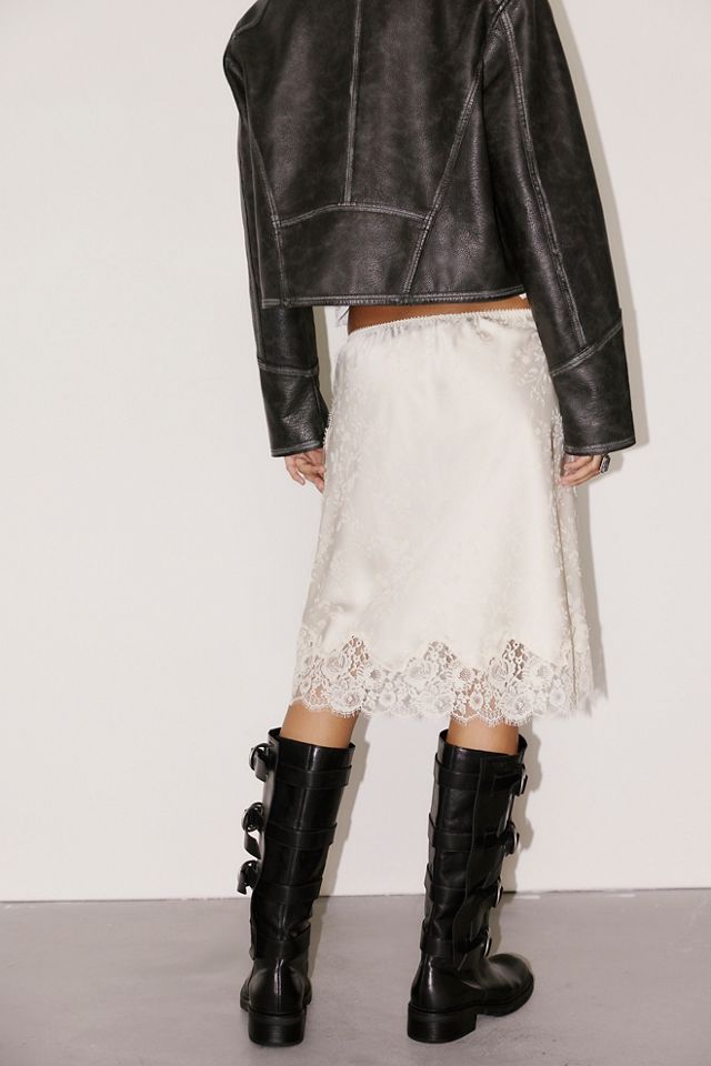 Don't Tell Mini Slip Skirt #2