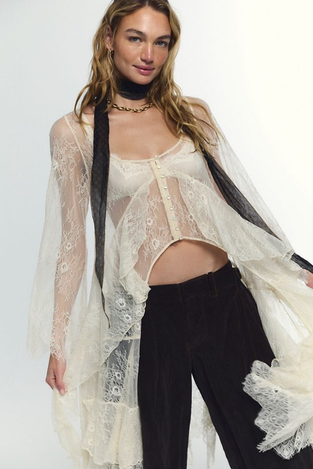 Nigel Preston Floating Angel Long Sleeve Blouse #2