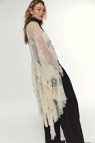 Женская блузка Nigel Preston Floating Angel Long Sleeve Blouse, цвет: Кремовый — фото 4