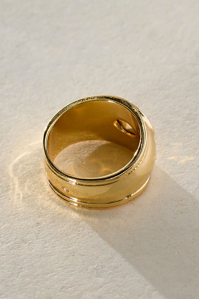 Orbit Stone Pinky Ring #2
