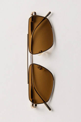 Edera Giovanna Metal Aviator Sunglasses