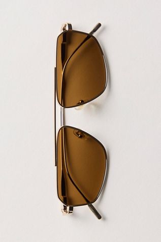 Edera Giovanna Metal Aviator Sunglasses