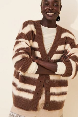 Find Me Now Long Sleeve Striped Cardigan