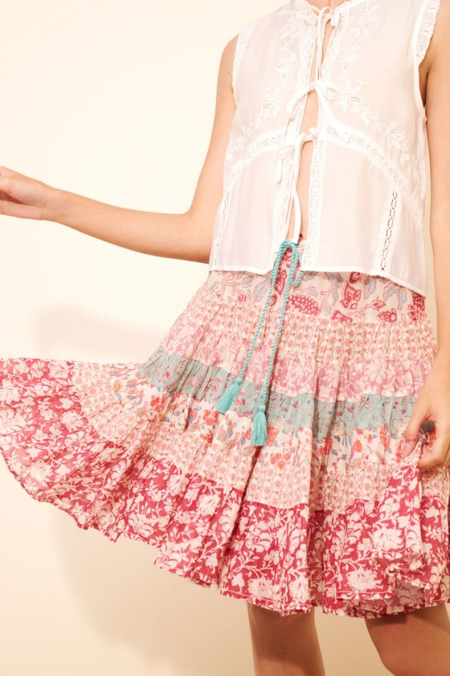 Many Layers Printed Skirt #2