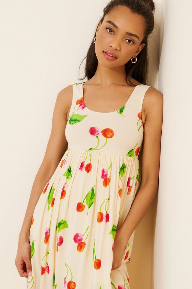 S/W/F Cherry Printed Maxi Dress #2