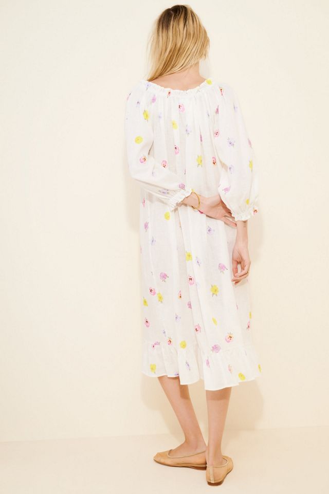 Sleeper Loungewear Linen Midi Dress #1