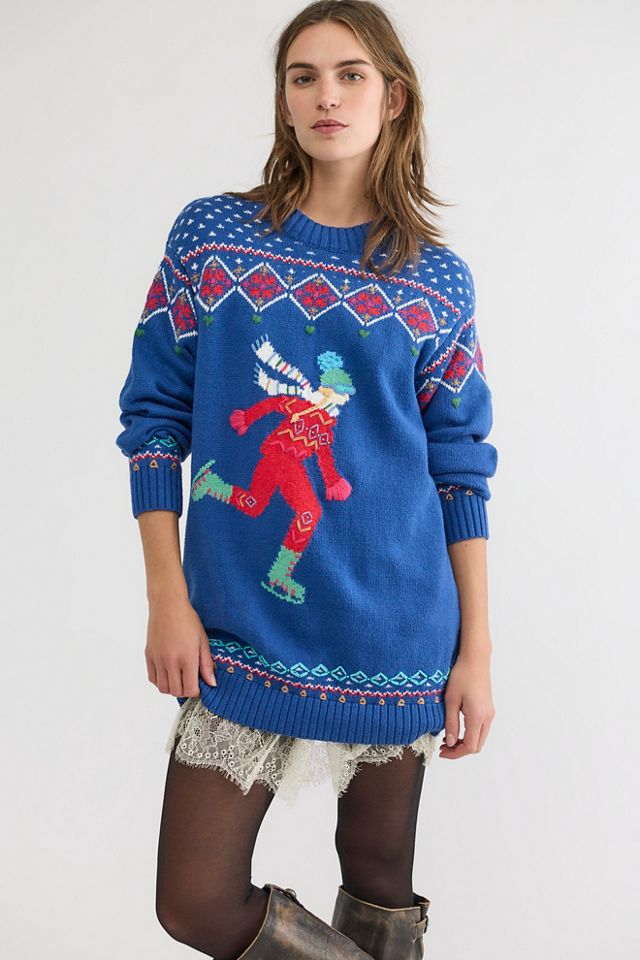 One Last Run Sweater Mini Dress #4