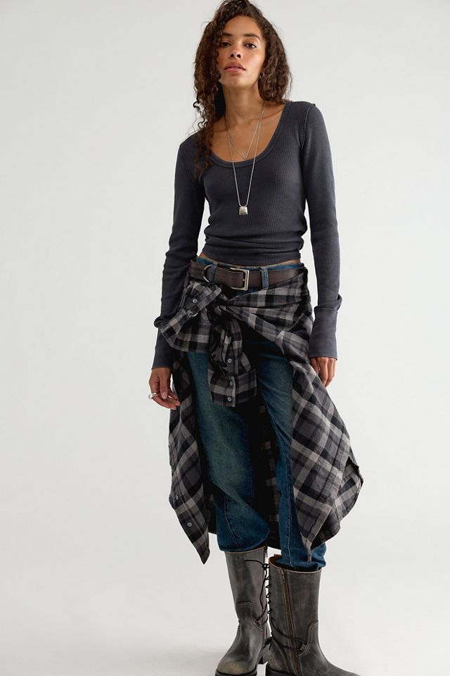 We The Free Easy Does It Scoop-Neck Top #2