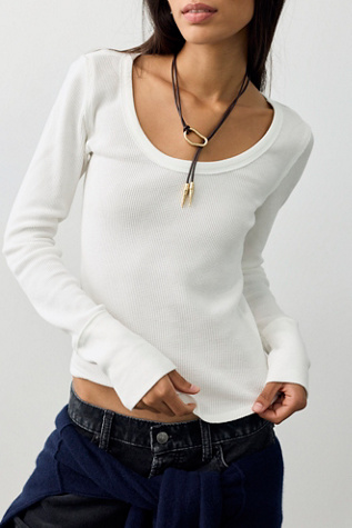 We The Free Easy Does It Scoop-Neck Top