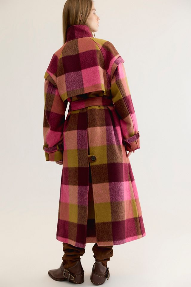 Ollie Plaid Coat #1