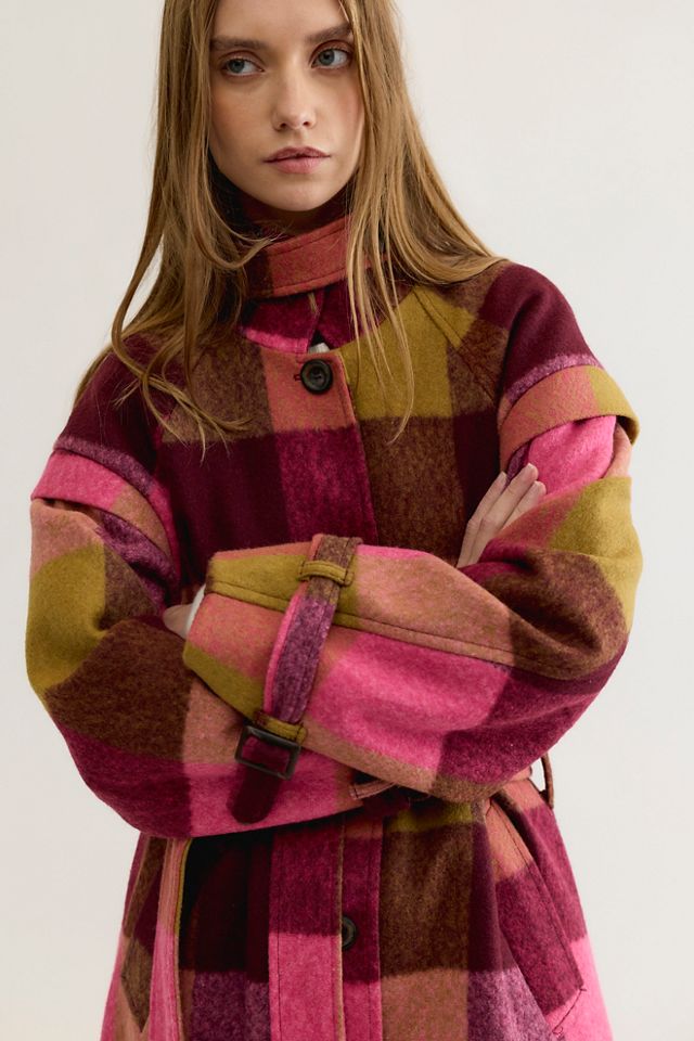 Ollie Plaid Coat #2