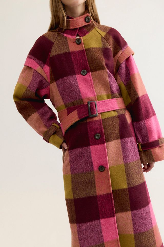 Ollie Plaid Coat #3