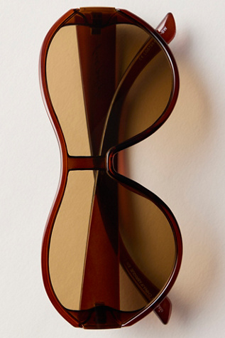 Elsa Oversized Shield Sunglasses