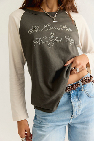 T-shirt raglan Love Letters