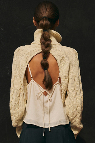 Colbie Cable Knit Bolero