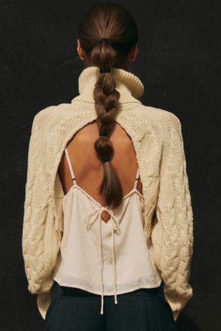 Colbie Cable Knit Bolero