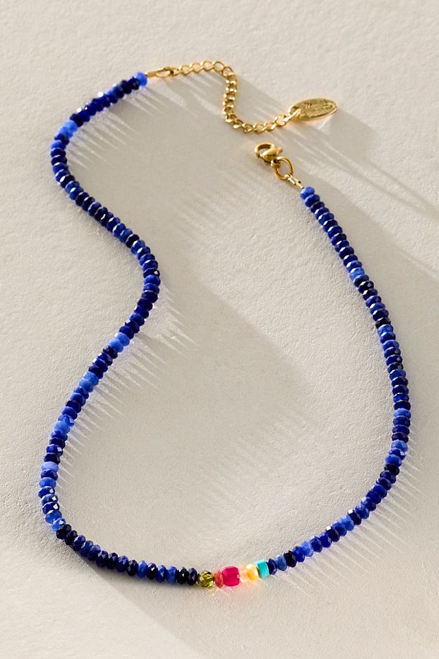 Meredith Waterstraat Stone Necklace #1