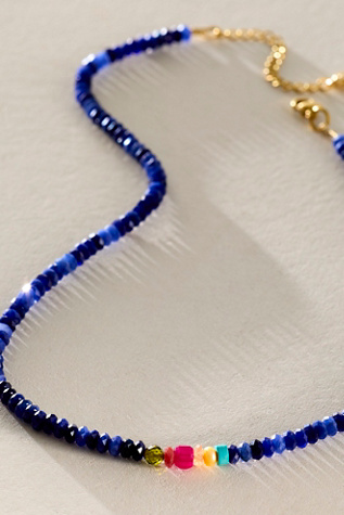 Женское колье Meredith Waterstraat Stone, цвет: Lapis — фото 3