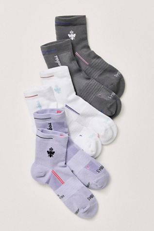 Bombas Run Quarter-Length Sock 3-Pack