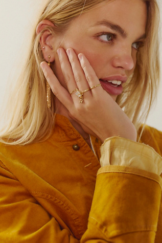 Fiore Gold Plated Ring