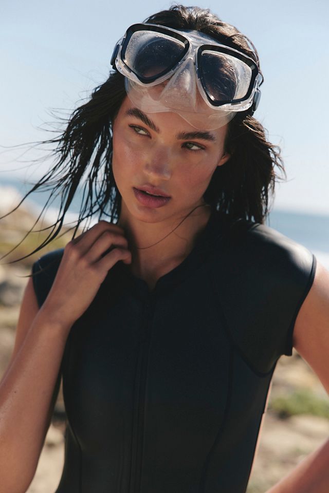 Strait The Label Bay Neoprene One-Piece Surf Suit #3